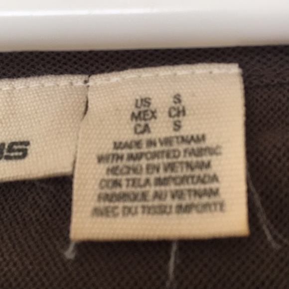 DKNY brown lace top size S (fits like a M) - Picture 3 of 11